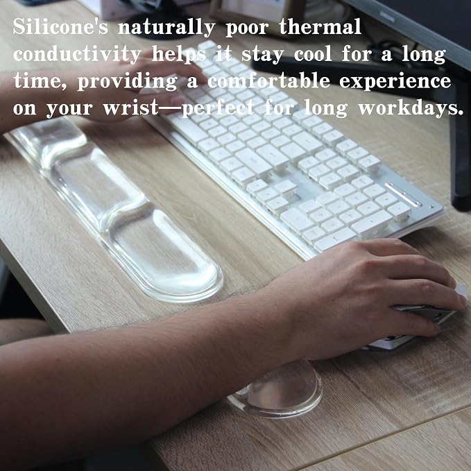 Ergonomic Cooling Gel Wrist Rest Pad - Image 5