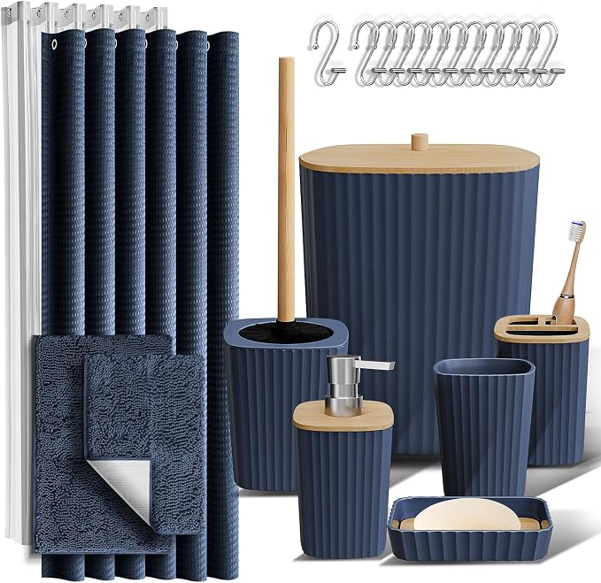 Clara Clark Bathroom Accessories Set by ClaraClark