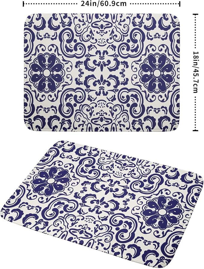 Boho Ethnic Design Dish Drying Mat - Image 2