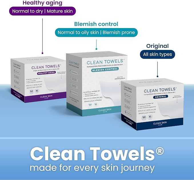 Clean Skin Club Clean² Pads 2.0 Guaranteed Not to Shed & Tear, Unique Triple - Image 9