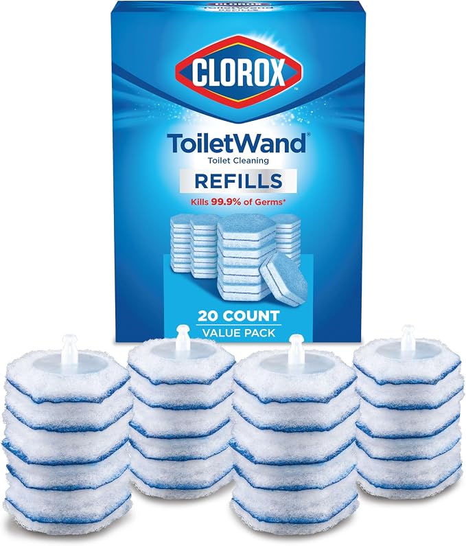 Clorox ToiletWand Toilet Cleaner Refills, Toilet brush by Clorox
