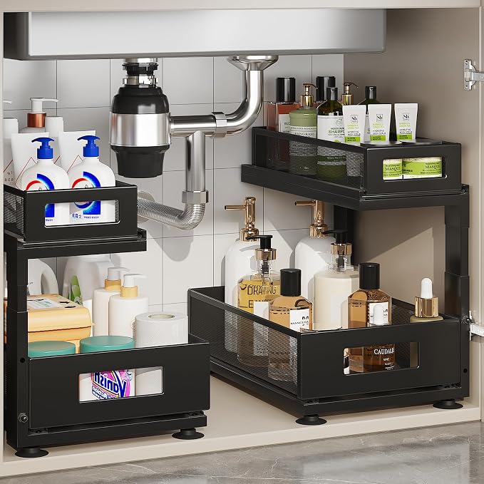 2 Pack Under Sink Organizer by Corbyles