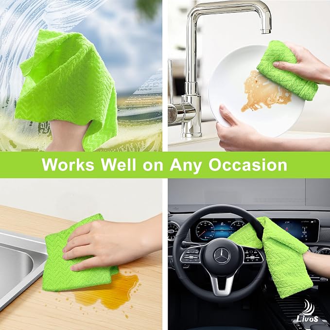 LIVOS Microfiber Cleaning Cloth Roll - Image 7