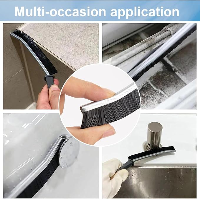 3 pcs Gap Cleaning Brush Hard Bristle Crevice Brush - Image 4
