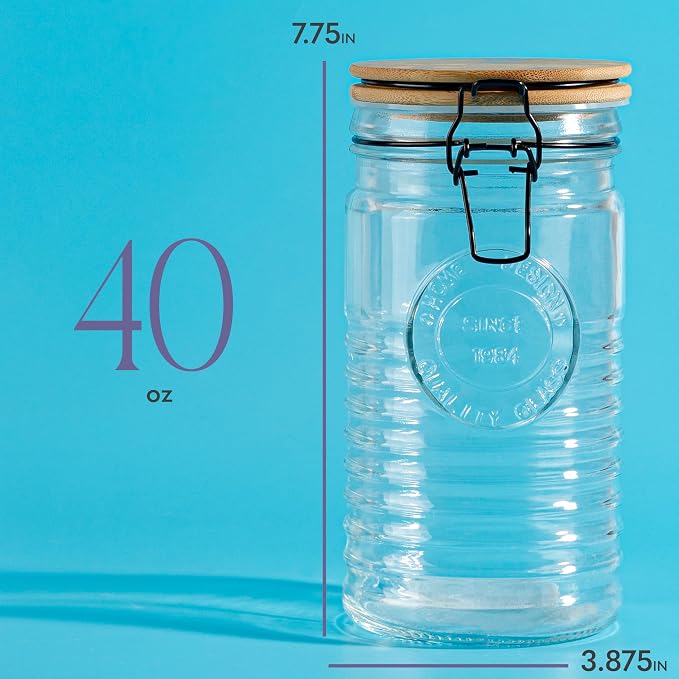 Glass Storage Containers with Airtight Lids - Image 2