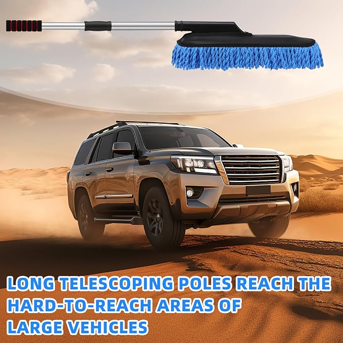 Tanlade 1 Pack Microfiber Car Duster Exterior Scratch Free - Image 6
