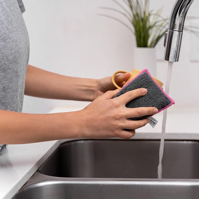 Nano Sponge Cleaning Sponges. Supersized Everyday Heavy Duty Household Kitchen - Image 5