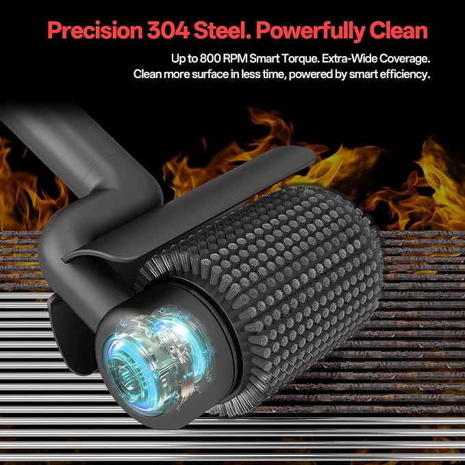 Electric Grill Brush, 800 RPM Grill Brush - Image 6