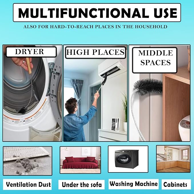 2-Pack Dryer Vent Cleaner Kit - Image 5