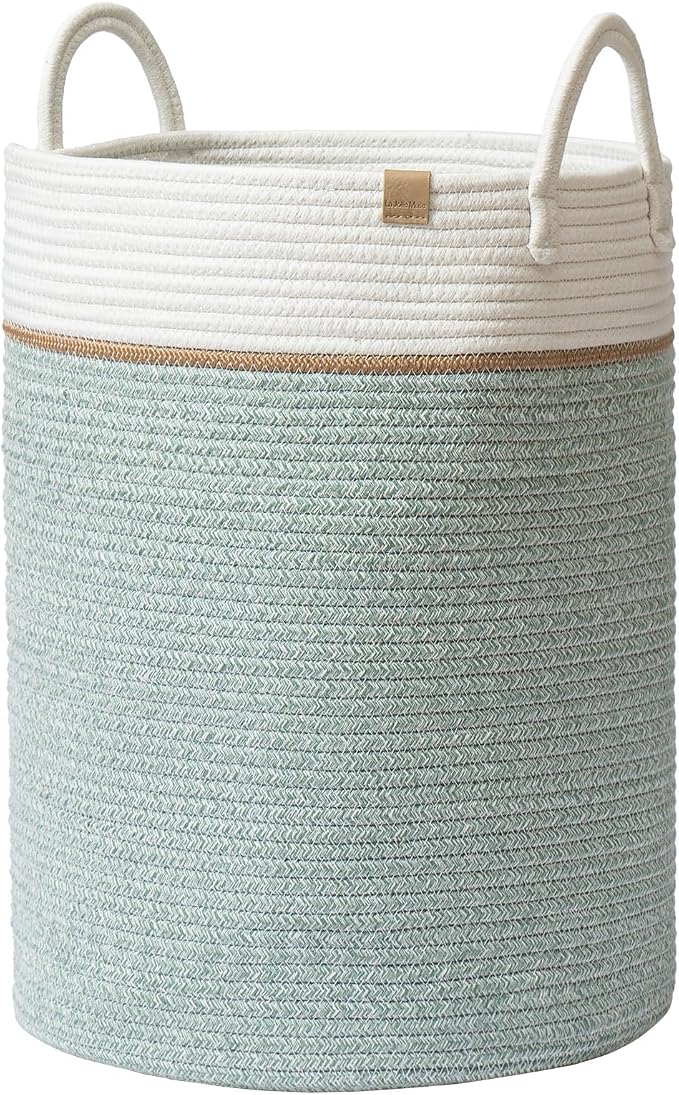 LA JOLIE MUSE Woven Basket Rope Storage Baskets by LaJol%C3%ADeMuse