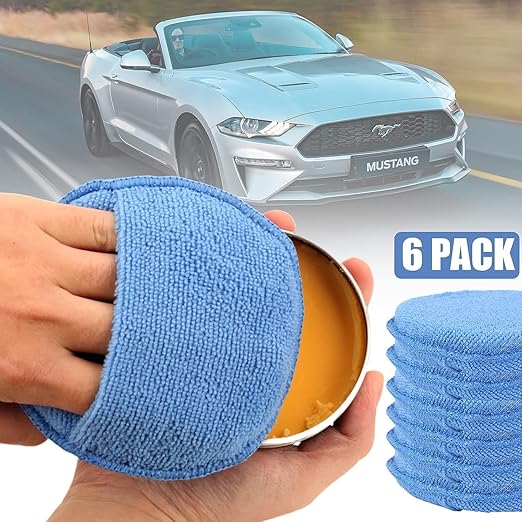 Microfiber Wax Applicator Pads, Car Wax Applicator - Image 6
