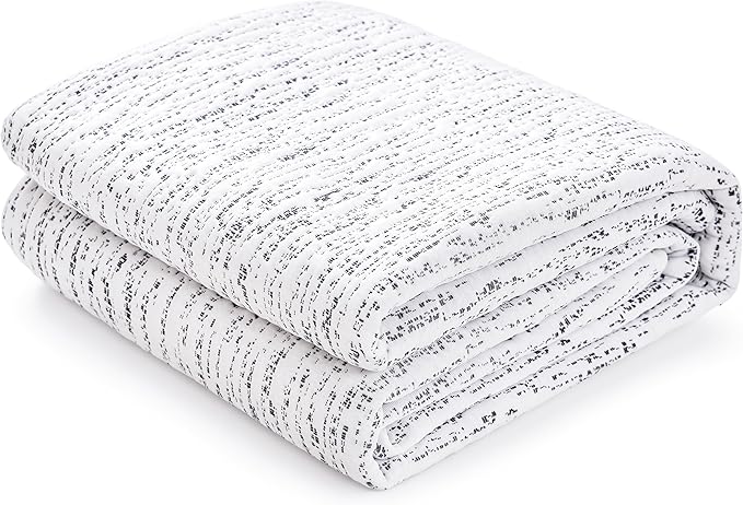 Subrtex Cooling Mattress Topper Cover Queen Size 2 Inch (Only Cover) Mattress Topper Protector Bedding Removable Mattress Encasement with Zipper Closure