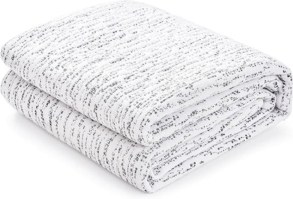 Subrtex Cooling Mattress Topper Cover Queen Size 2 Inch (Only Cover) Mattress Topper Protector Bedding Removable Mattress Encasement with Zipper Closure