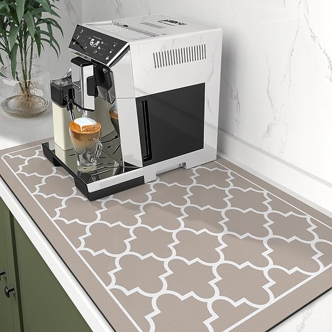 WISELIFE Dish Drying Mat Super Absorbent Drying Mat Large Dish Drying Mats - Image 5