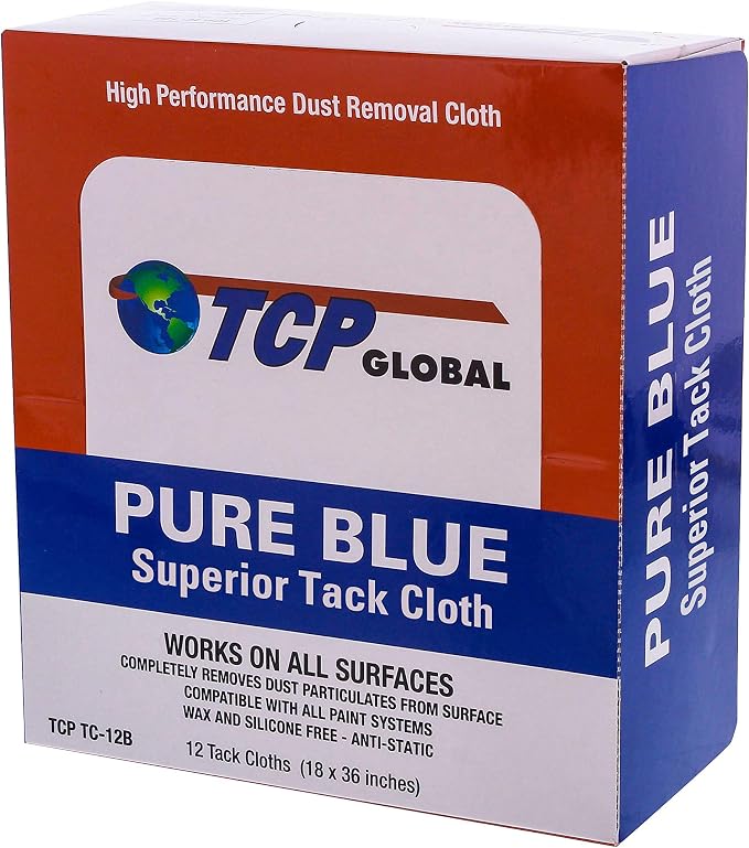 TCP Global Pure Blue Superior Tack Cloth, Automotive & Woodworking, - Image 7