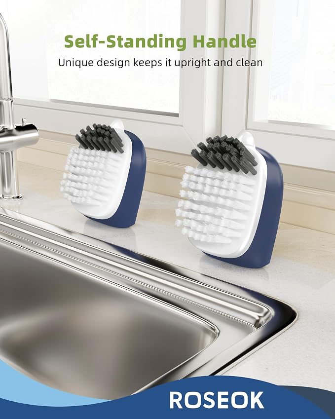 Potato Scrubber and Veggie Brush, Self-Standing Kitchen Brush - Image 7