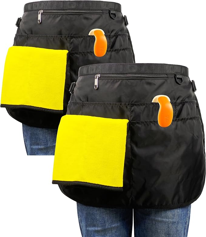 Waterproof Cleaning Apron with 7 Pockets, Cleaning Supplies by Bafelia