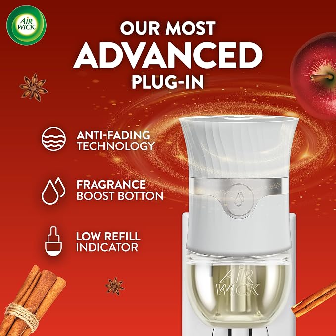 Air Wick Scented Oils 0+7 Apple Cinnamon Medley - Image 8