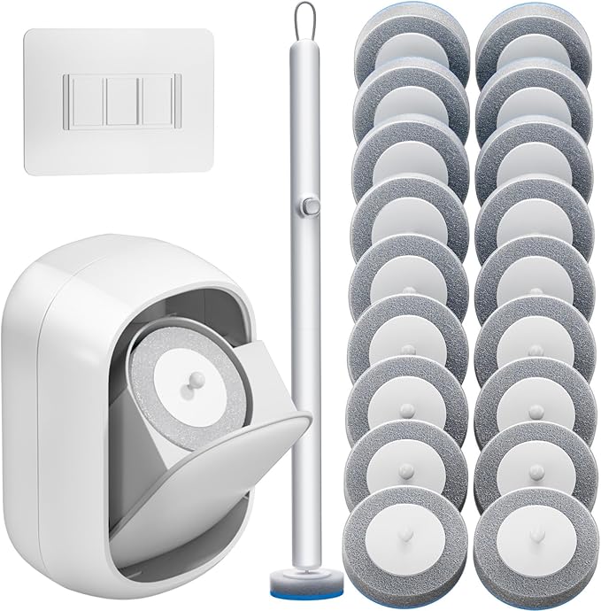 Disposable Toilet Brush and Holder Set by CTIME