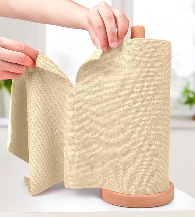 KitchLife Microfiber Cleaning Cloth Roll by OverDoorHooksKitchenSupplies