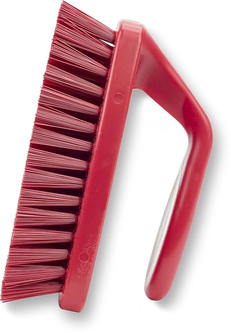 SPARTA Scrub Brush with Iron Shaped Handle and Stiff Bristles, Heavy Duty - Image 2