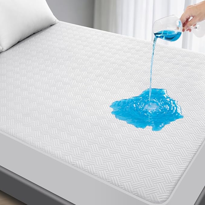 Waterproof Mattress Protector Twin Size by GOPOONY