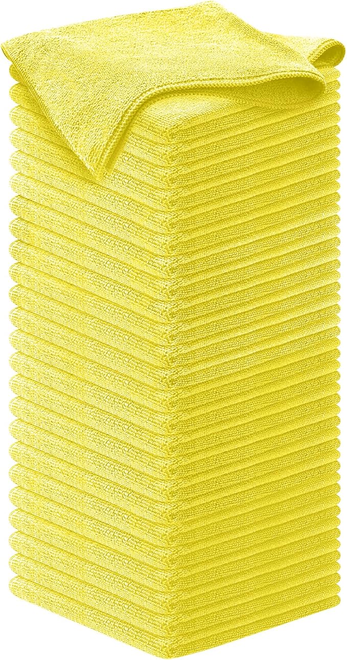 USANOOKS Microfiber Cleaning Cloth Yellow by USANOOKS