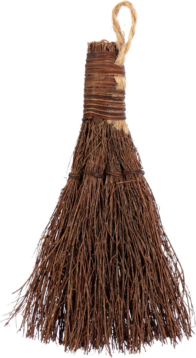 Apple Splendor Scented Broom – 6 Inch Rustic Heather Broom by Unknown
