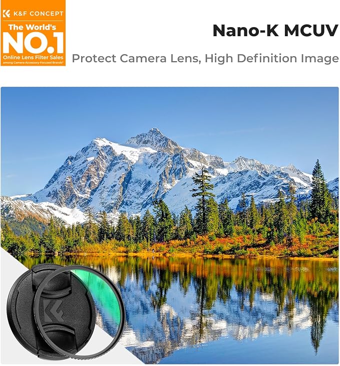 K&F CONCEPT 43mm MC UV Lens Protection Filter - Image 2