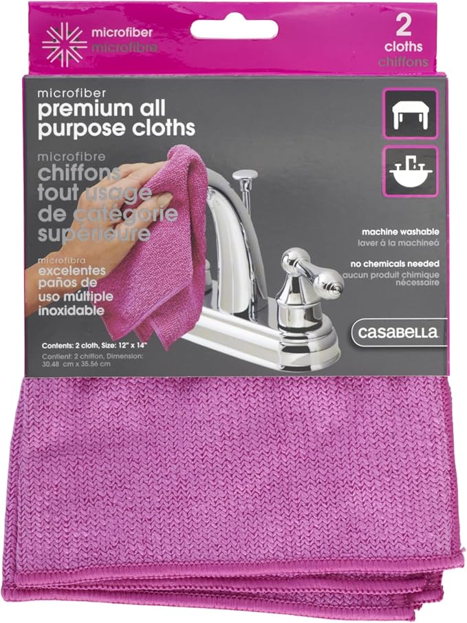 Casabella Microfiber 12" x 14" by Casabella