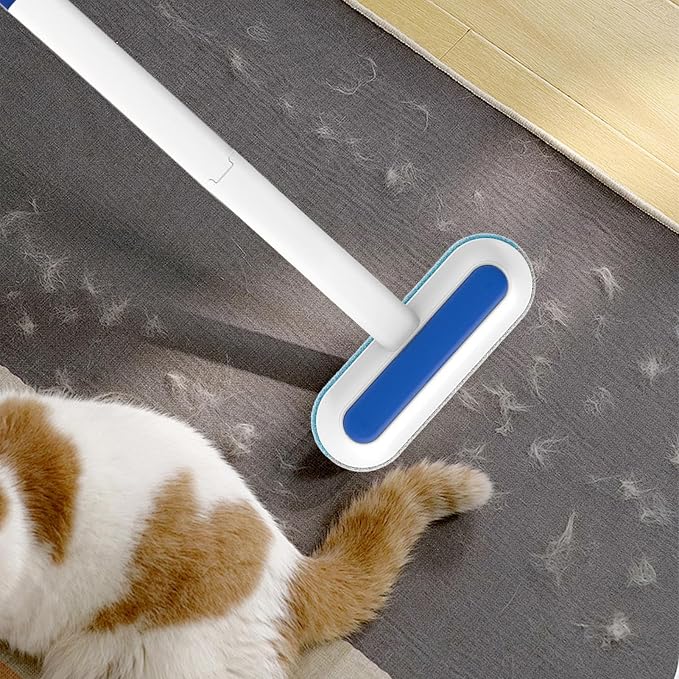 Pet Hair Removal Brush | Electrostatic Dog Grooming Supplies, Mesh Screen - Image 3