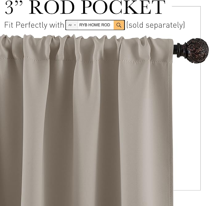RYB HOME RV Curtains for Camper Windows - Image 2