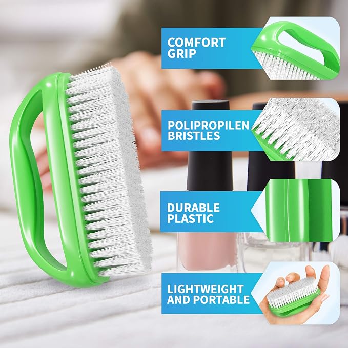 Konex Perfect-Grip Large Hand and Nail Brush 4" X 2-1/4" X 1-1/2" - Image 2