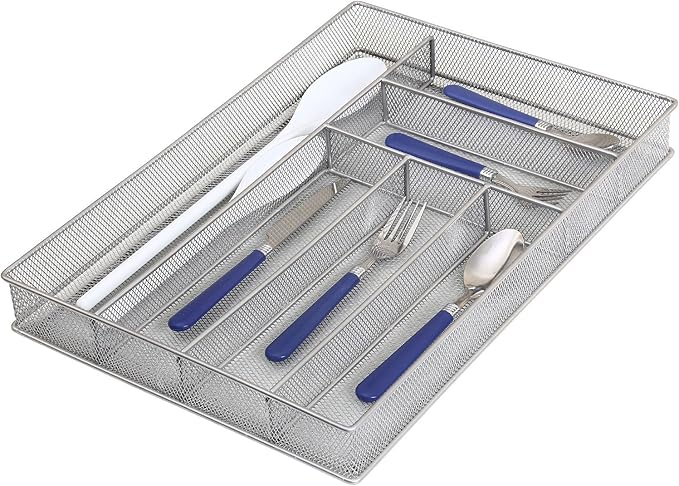 YBM Home Metal Silverware Organizer - Image 3