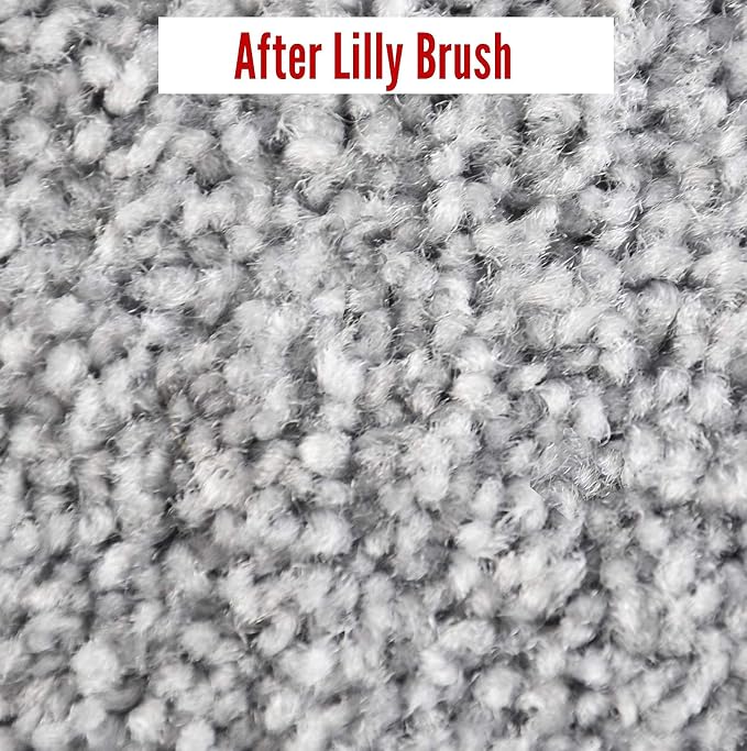 Lilly Brush Mighty Pet Hair Detailer Head Dog & Cat Fur Clean-Up - Image 6