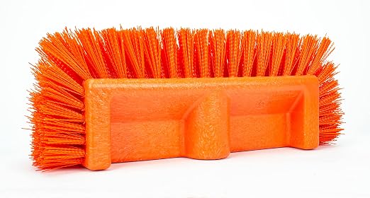 SPARTA Multi-Level Tile Scrub Brush 12" Wide Brush Head, Heavy-Duty Tile - Image 3