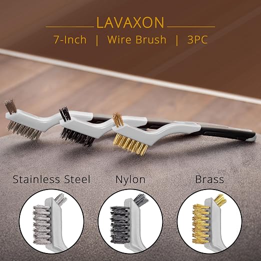 Wire Brush Set 3Pcs - Image 4