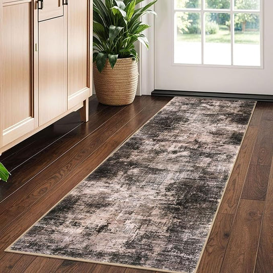 IOHOUZE Abstract Runner Rug 2x5 Ft Washable Runners by iOhouze
