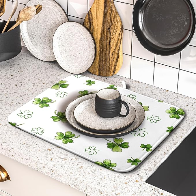 St Patricks Day Dish Drying Mat - Image 5