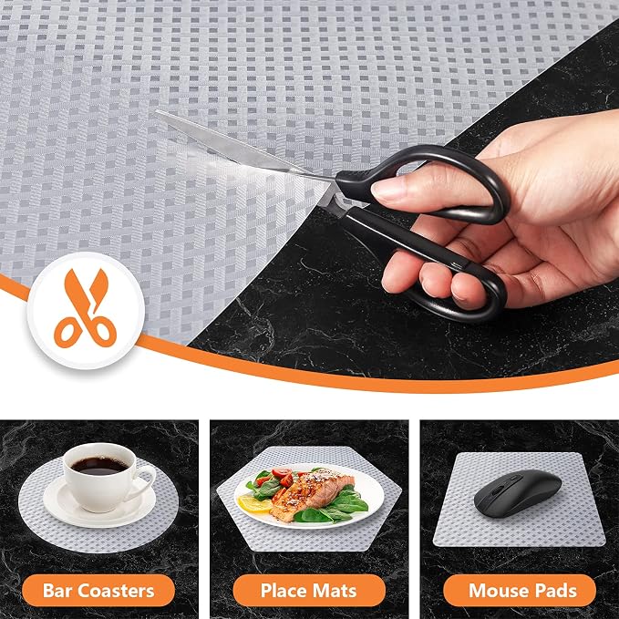 Shelf Liners for Kitchen Cabinets Refrigerator Liners Waterproof Kitchen - Image 3