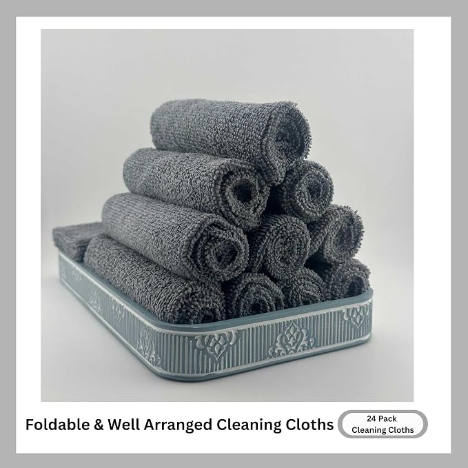 Microfiber Cleaning Cloth for Kitchen & households, Towels for Cars. - Image 7