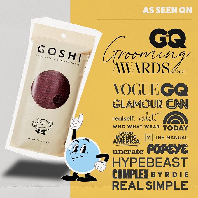 GOSHI Exfoliating Shower Towel - Image 4