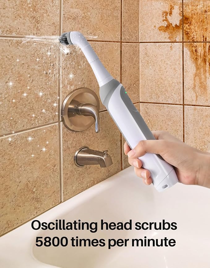 kHelfer Rechargeable Electric Grout Brush - Image 3