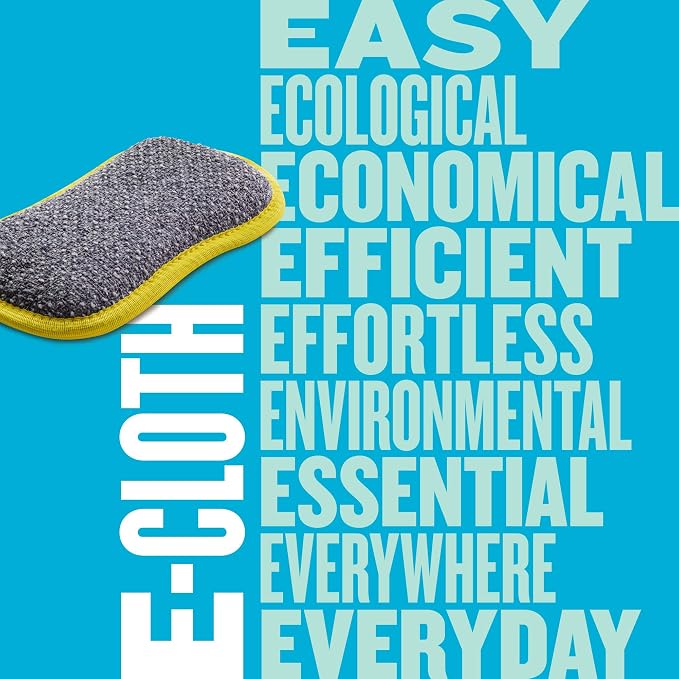E-Cloth Washing Up Pad, Premium Microfiber Non-Scratch Kitchen Dish Scrubber - Image 7
