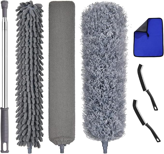 7 Pcs Microfiber Feather Duster by Unknown
