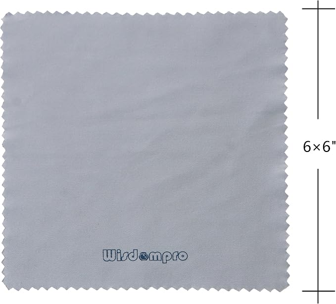 Wisdompro 12-Pack 6 x 6 Inches Microfiber Cleaning Cloth - Image 9