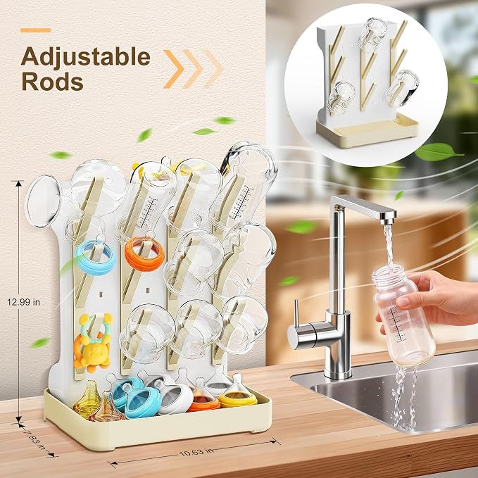 Superior Vertical Baby Bottle Drying Rack - Image 5