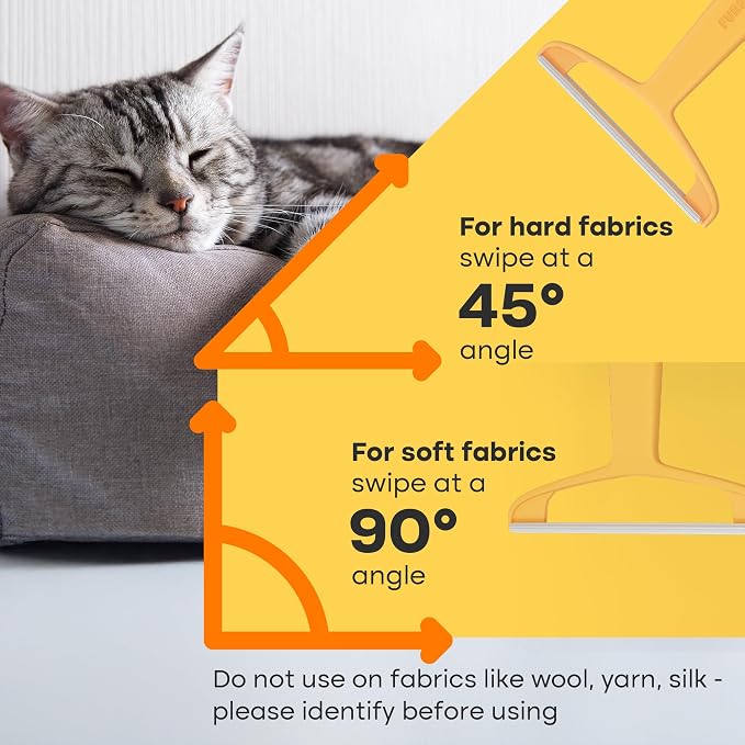 Pro Pet Hair Removal Tool – Dog & Cat Hair Scraper - Image 5
