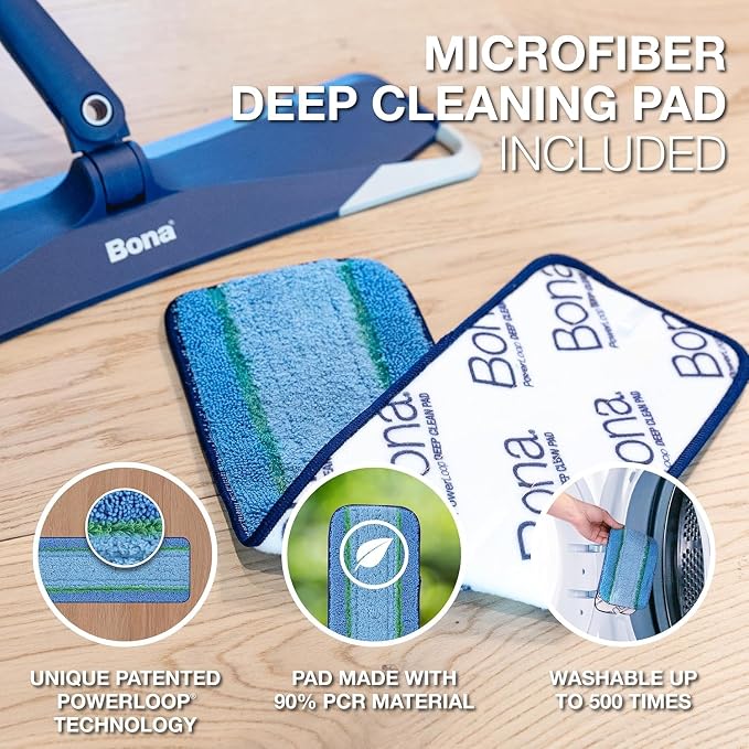 Bona Microfiber Pad 3-Pack includes Dusting, and Deep Cleaning Pad, - Image 6