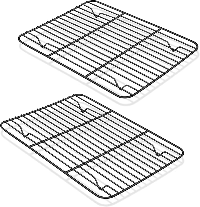 P&P CHEF Cooling Baking Rack Pack of 2, Stainless Steel Cooling Racks by PPCHEF